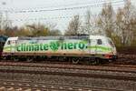 DB 185 326-3  I am a climate hero.  in Hamburg Harburg, April 2026.