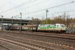 DB 185 326-3  I am a climate hero.  in Hamburg Harburg, April 2026.
