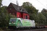 Und nochmal die 185 389  Co2Frei  am 23.9.11 bei der Durchfahrt durch Ratingen-Lintorf.