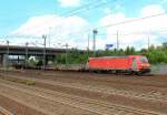 185 336-2  GreenCargo  mit Gz am 31.7.13 in HH-Harburg.