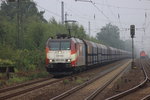 185 CL 002 mit leerem Erzzug aus Bremen bei der Durchfahrt in Recklinghausen-Süd am 10.9.2015