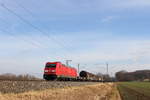 185 234-2 DB Cargo bei Trieb am 25.02.2017.