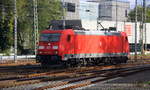 185 363-9 DB rangiert in Aachen-West.