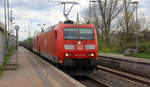 185 075-9 und eine 185er beide von DB kommen mit einem leeren Coilzug aus Süden nach Oberhausen-West und kammen aus Richtung