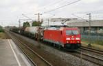 DB Cargo 185 376 mit EK 54533   Düsseldorf-Reisholz - Gremberg // Langenfeld-Berghausen // 28.