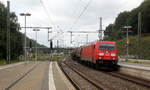 185 381-1 DB kommt mit einem Kesselzug aus Antwerpen-BASF(B) nach Ludwigshafen-BASF(D) und kommt aus Richtung Aachen-West,Aachen-Schanz,Aachen-Hbf,Aachen-Rothe-Erde,Aachen-Eilendorf und fährt