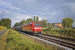 185 195-5 mit einem gemischten Güterzug in Hamm-Neustadt (15.09.2021)