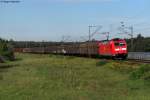 Nur etwa 3 km vom Fotostandpunkt bei Neulußheim entfernt gibt es eine weitere gute Möglichkeit an der KBS 700 Züge zu fotografieren.