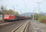 185 378-7 mit gemischten Güterzug am 16.04.2011 in Kreiensen