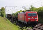 185 229-2 DB Schenker Rail bei Staffelstein am 12.05.2012.