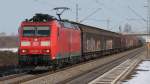 185 097-3 mit gemischtem Güterzug in Ringsheim am 13.02.2013