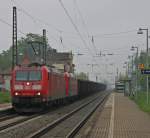Am 02.05.2013 kam 185 070-0 und 185 157-5 mit dem leerem Tonerdezug aus Richtung Italien nach Limburg an der Lahn.
