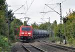 185 369-6 mit Kesselwagen durch Bonn-Beuel - 19.10.2013