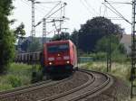 DB Schenker Rail 185 346-4 am 23.07.14 bei Walluf 