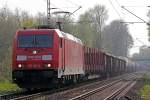 185 301-9 auf der Hamm-Osterfelder Strecke in Recklinghausen 24.4.2015
