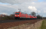 185 382 führte am 19.03.16 einen Lokzug durch Zeithain Richtung Leipzig.