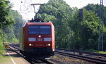 185 006-4 DB kommt aus Richtung Aachen-West,Laurensberg,Richterich und fährt durch Kohlscheid und fährt als Lokzug aus Aachen-West nach Herzogenrath und fährt durch Kohlscheid und