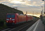 Lokzug mit 185 051-0, 185 205-2 sowie der 185 245-8 durch Allerheiligen in Richtung Köln fahrend.22.6.2016
