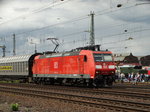 DB Cargo 185 106-2 am 18.06.16 in Koblenz von einen Gehweg aus fotografiert