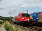 DB Cargo 185 308-4 mit Güterzug am 29.06.16 bei Walluf