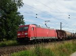 DB Cargo 185 395-1 mit Güterzug bei Walluf am 26.09.16