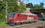 Emons Bahntransporte GmbH, Dresden [D] mit  185 513-9  [NVR-Nummer: 91 80 6185 513-9 D-ATLU] am 08.09.21 Durchfahrt Bf. Hamburg-Harburg.