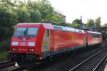 185 333-9 gezogen von MEG 701 (Ex DB 155 124-1) zum Umsetzen in Hamburg-Harburg.