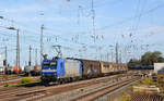 185 508 der CFL führte am 01.09.18 einen Güterzug durch Großkorbetha Richtung Weißenfels.