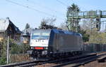 CFL Cargo Deutschland GmbH mit der MRCE Dispo   185 554-3  [NVR-Number: 91 80 6185 554-3 D-DISPO] am 02.04.19 Dresden-Strehlen.