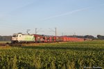 185 389-4 DB mit gemischtem Güterzug bei Sierße am 30.08.2016