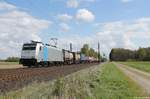 186 297-8 Railpool mit KLV am 26.04.2017 bei Woltorf