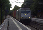 186 187-1 von Railpool kommt mit einem MSC-Containerzug aus Antwerpen-Krommenhoek(B) nach Germersheim(D) und kommt aus Richtung Aachen-West,Aachen-Schanz,Aachen-Hbf,Aachen-Rothe-Erde und fährt