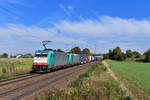 186 207 + 185 610 mit DGS 40679 am 09.09.2018 bei Plattling.