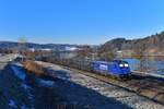 186 268 mit DGS 44589 am 17.02.2019 bei Sandbach.