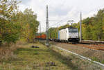 Captrain (Railpool-Leihlok) 186 458 // Berlin-Friedrichshagen // 25. Oktober 2019