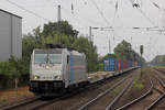 Rpool 186 437-0 in Recklinghausen-Süd 9.6.2020