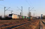 186 496- und 193 *** mit dem DGS 40105 (VOROUX-BASE TRAVAUX LGV-Luino SBB) bei Friesenheim 2.3.21