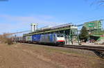 186 507-0 mit dem DGS 40077 (Genk-Zuid-R.O.-Haven-Novara Boschetto) bei Friesenheim 20.3.21