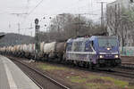 Rpool 186 423-0 unterwegs für RTB Cargo in Köln-West 19.1.2022