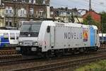 185 696-2 Railpool/Novelis  Marie-Chanthou in Köln West, Mai 2017.