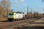 186 156-6 Captrain in Hilden, März 2026.