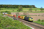 Belgien 
Lok 186 118 von Medway zieht einem Containerzug in Hindel 
30/4/2026