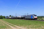 186 452-9 (Railpool) mit einem Kesselzug in Elze, 28. Mai 2026