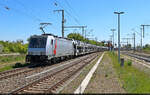 Toyotas, so weit das Auge reicht: Autotransportzug der BLG Logistics Group AG & Co. KG mit der lichtlosen 186 382-8 unterwegs im Bahnhof Angersdorf Richtung Sangerhausen.

🧰 Akiem S.A.S., vermietet an die HSL Logistik GmbH (HSL)
🕓 13.5.2025 | 11:53 Uhr
