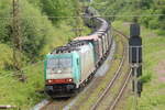 ATLU 186 244-0 auf der Hamm-Osterfelder Strecke in Recklinghausen-Ost 2.7.2026