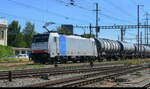 D-RailPool - Lok 186 104-6 mit G�terzug bei der durchfahrt im Bhf. Pratteln am 22.07.2026