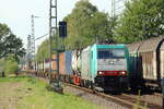 ATLU 186 134 auf der Hamm-Osterfelder Strecke am B� KM 66,758 Kerstheiderstr.