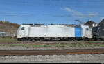D-RailPool - Lok 91 80 6 186 501-3 unterwegs in Pratteln am 02.10.2026