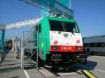 E 186 209 von Angel Trains auf der Innotrans am 28.09.08.