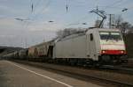 CB Rail E186 238 mit Getreidezug am 12.3.11 in Kln-West